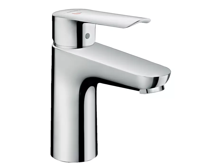 Mitigeur de lavabo Logis E 100  CoolStart, avec tirette et vidage synthétique chromé - HANSGROHE - 71165000