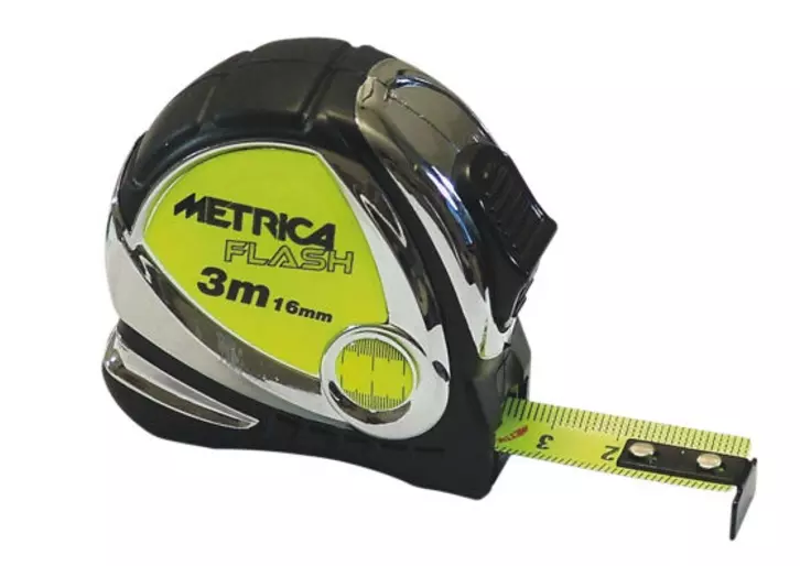 Mètre ruban flash 3M X 16 MM - METRICA - 08973