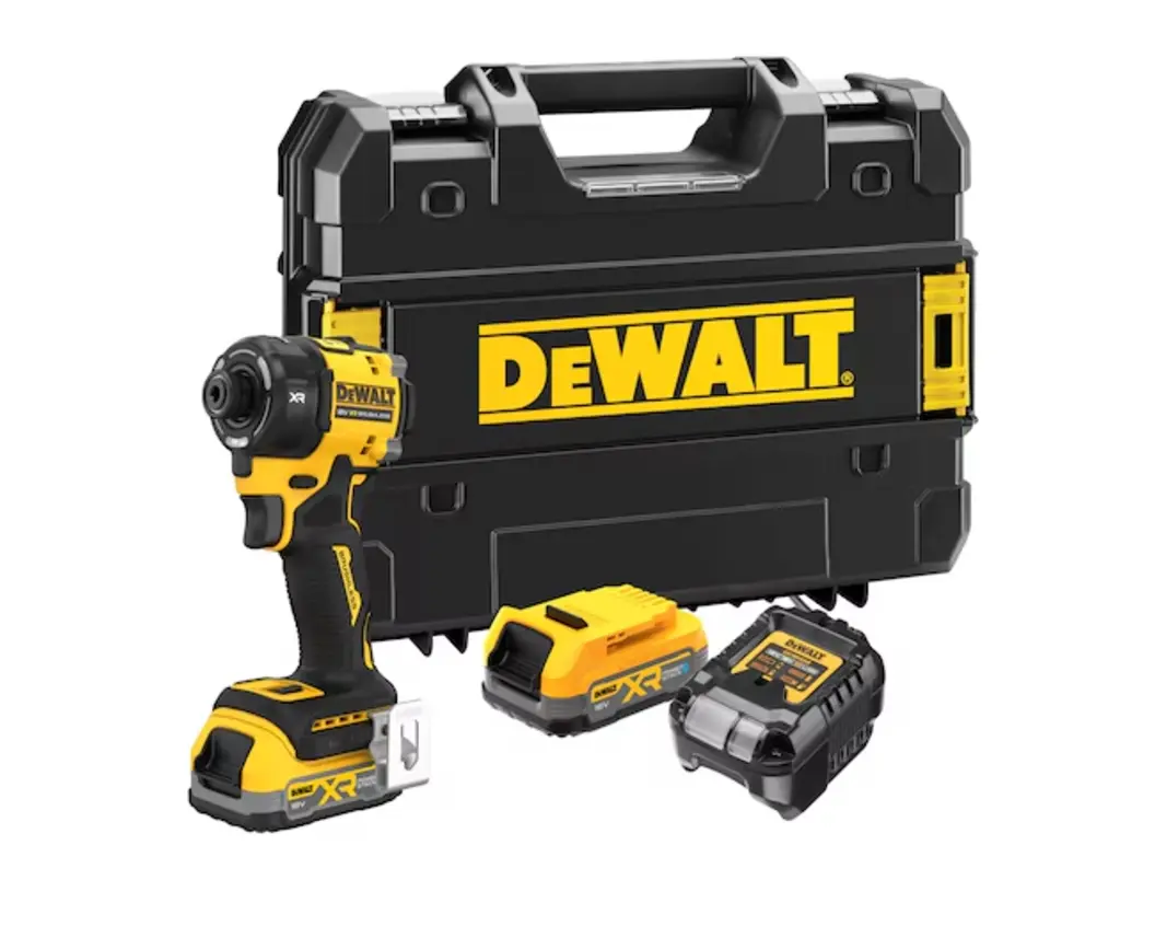 Visseuse à chocs Premium Hydraulique XR 18V Brushless - DEWALT - avec 2 batteries 18V 1.7Ah - chargeur - TSTAK - DCF870E2T-QW