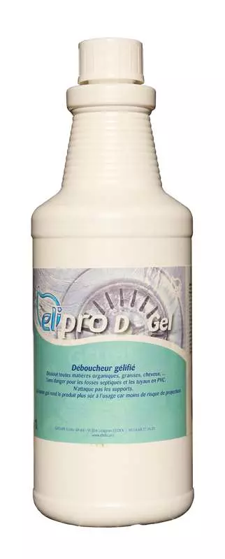 Déboucheur ELIDIS Elipro D Gélifié - 1 L - CUIDGEL01