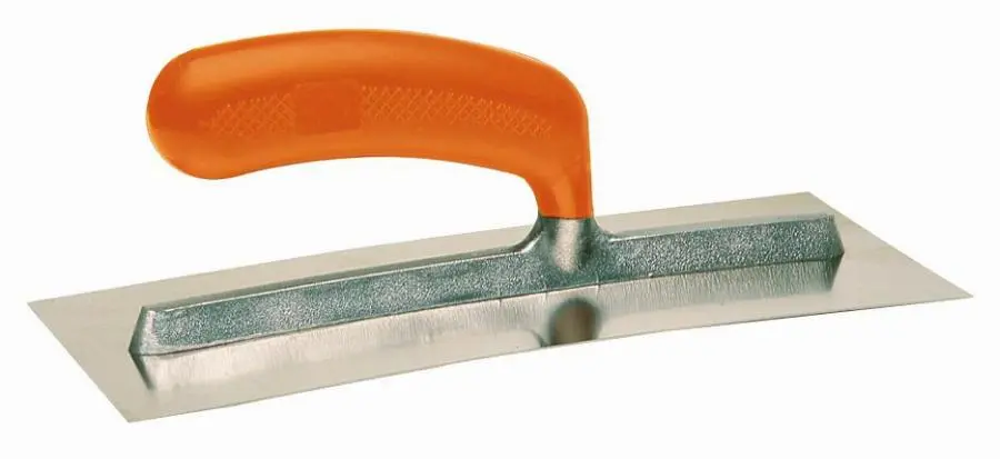 Platoir m. plastique lame inox courbée 28x12 ep.0.6 - MOB - 231321