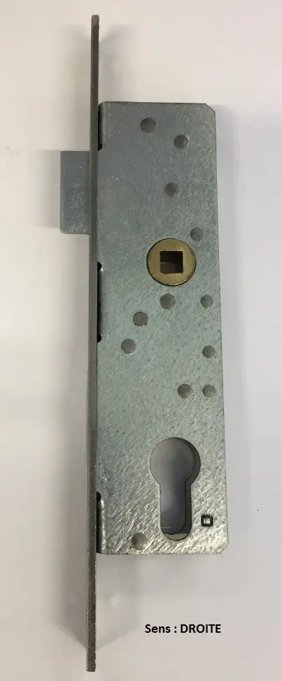 Serrure à larder à pène dormant 1/2 tour BEVER 274P Entraxe 72mm