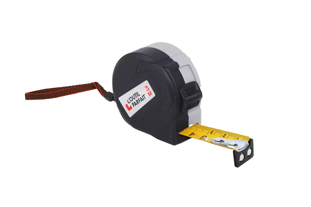 Mesure à ruban SOFT - 3 m - 1 pièce - OUTIL PARFAIT - 240003