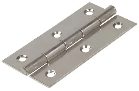 Charnière acier inox étroit Réf 950-[Dimensions:100 x 50]