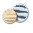 Grille ronde à clipser plastique ECO-[Dimensions:D. 80/125]