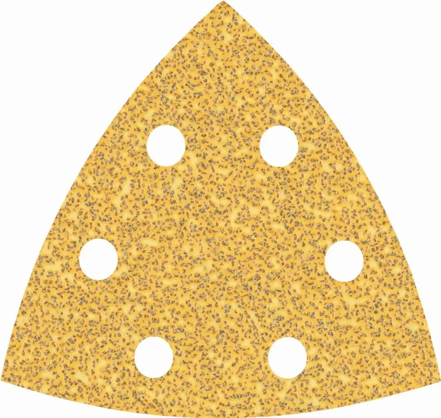 Feuille abrasive BOSCH EXPERT DELTA C470 - Grain 60 - 93 mm 5 pièces - 2608900824