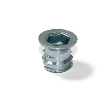 Ecrous à visser zing M6 ou M8