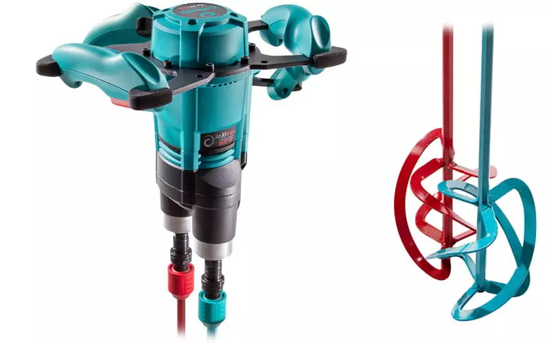 Mélangeur à main COLLOMIX Xo 55 R duo - Double turbines - 1600W - avec MKD 140 HF - 25160