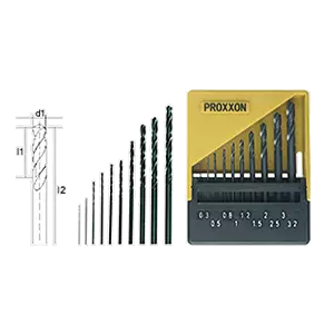 Jeu de forêts HSS en boîte de rangement, 10 pièces - PROXXOM - 28874
