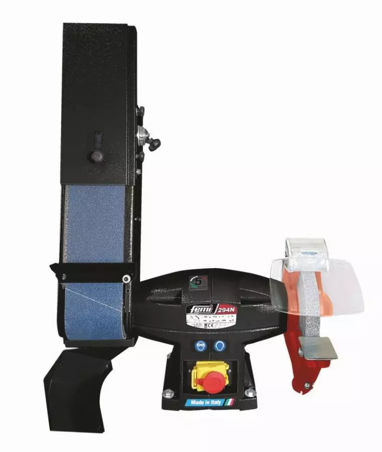 Touret/ponceuse à bande FEMI 294N - 850W Triphasé - Ø 200x25x20 mm - 8071031