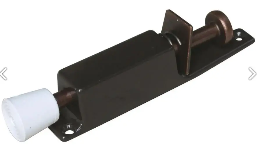 Cale porte à pédale PM Porte légère Maxi 25 Kg-[Couleur:Bronze]