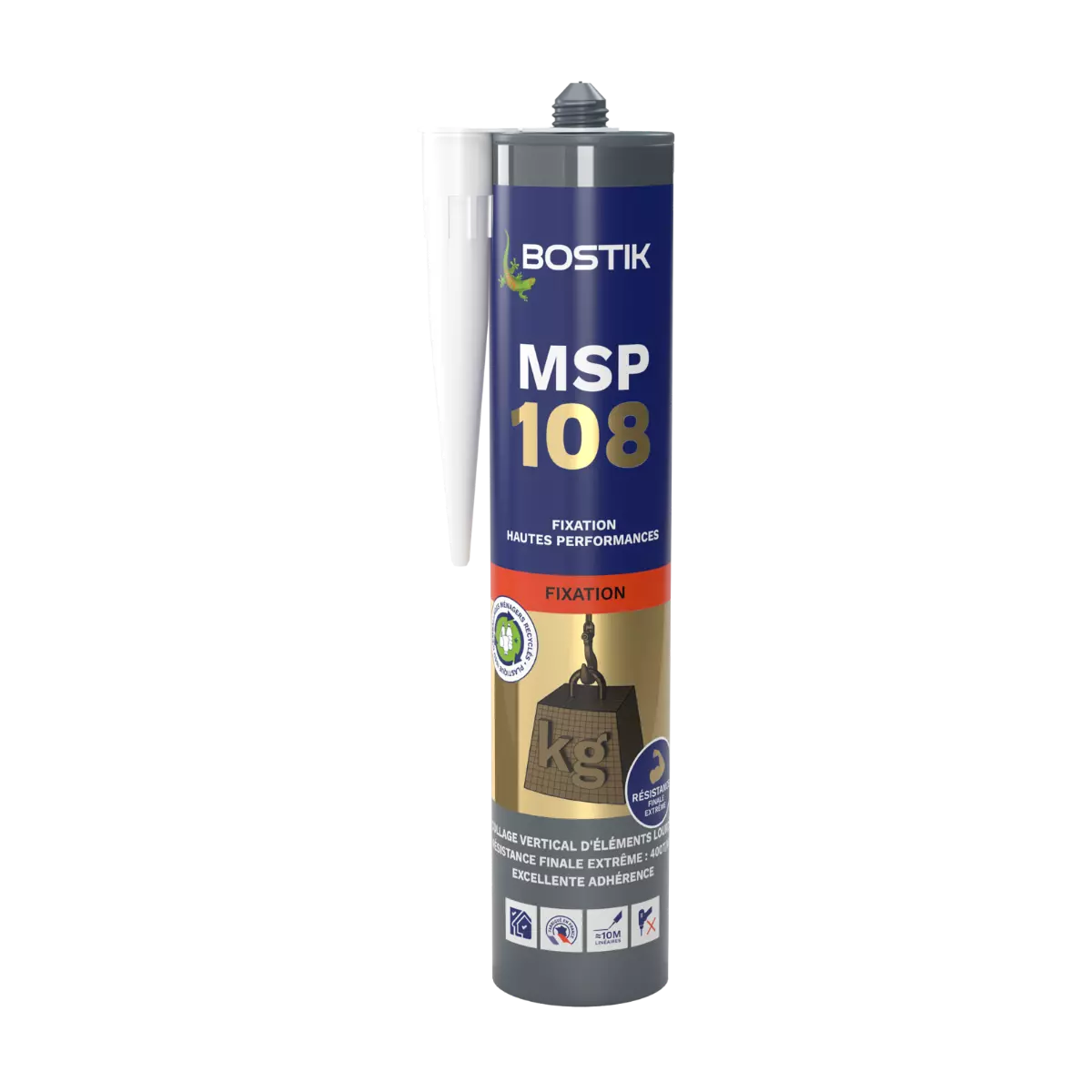 Cartouche Mastic MSP108 Blanc 290 ml - Bostik - 30133127