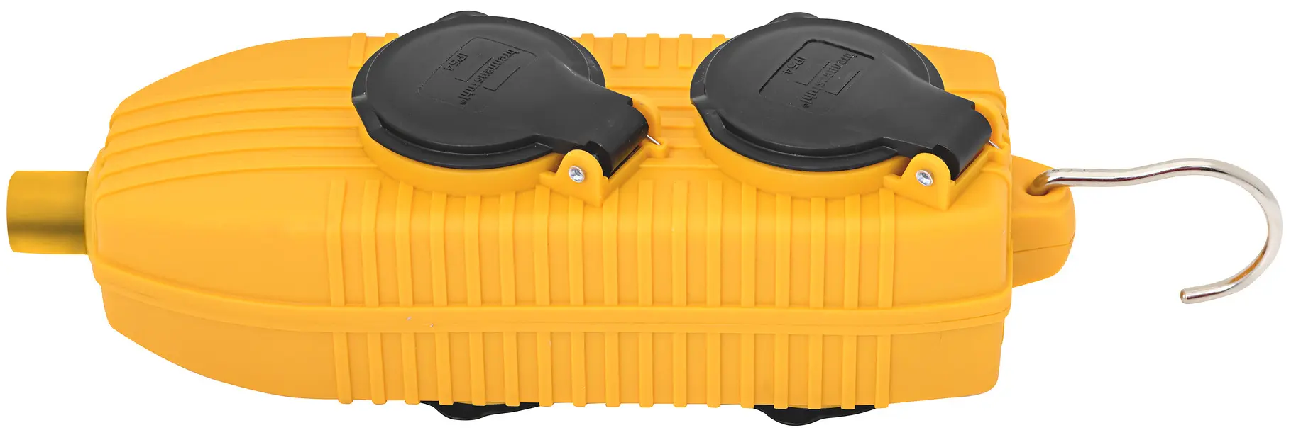 Bloc 4 prises mobile Powerblock 2P+T 16A/230V IP54 sans câble - Jaune - BRENNENSTUHL - 1081071010