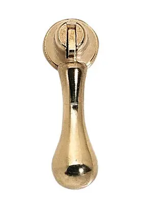 Pendant de meuble "Anglais" Laiton poli