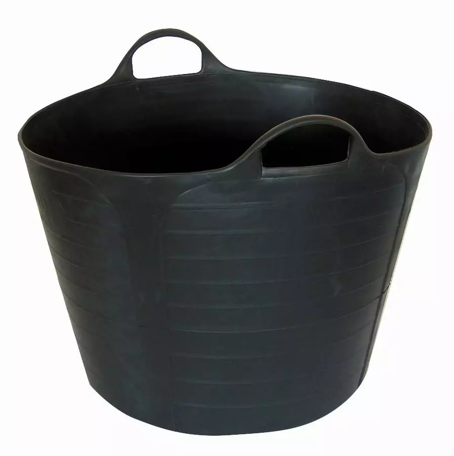 Auge cabas plastique noir 40L - MOB - 342450