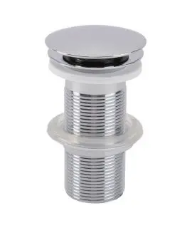 Bonde lavabo L2268 H.100 mm Clic-clac sans trop plein NICOLL - 501095