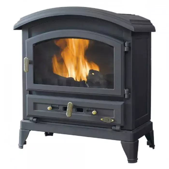 Poêle à Bois Fonte 10.5kw - GODIN - 310103