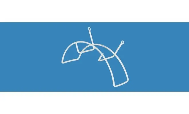 Porte tuyaux Blanc 200mm