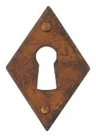 Entrée de meuble 20125 GM  Brionne-[Finition:SP shéradisé patiné]