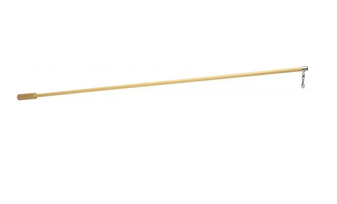 Lance rideau en bois 1.00ML-[Couleur:Laqué Blanc]