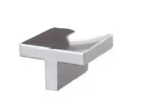 Bouton Carré 40x40 Zamak  UZ-40