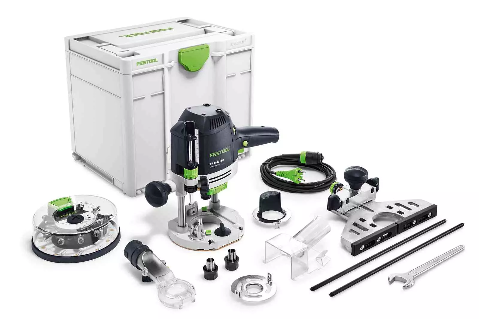 Défonceuse OF 1400 EBQ-Plus + Box-OF-S - FESTOOL - avec accessoires - Systainer - 576540