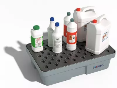 Bac pour paillasse avec caillebotis amovible 30 L 60 kg - FIMM - 845008048 