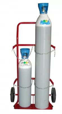 Diable à 1 ou 2 bouteilles 200 kg -  FIM - 810000151