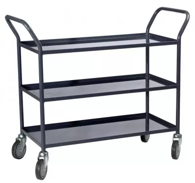 Servante à 3 plateaux tôle 935 x 435 mm 200 kg - FIMM - 880005285 