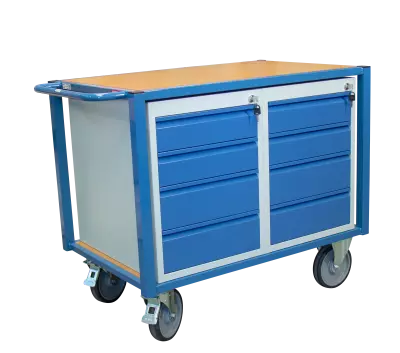  Servante d'atelier équipée 2 blocs tiroirs 500 kg - FIMM - 880002990 