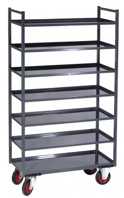 Servante multi-niveaux à 7 plateaux tôle 935 x 435 mm 400 kg - FIMM - 880000564 