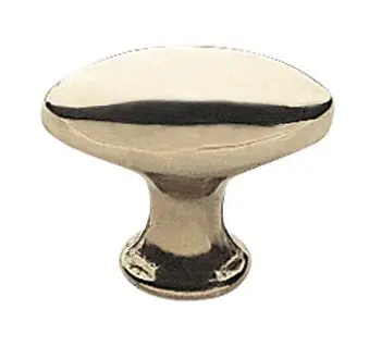 Bouton olive D.33  Laiton poli  9343 CADAP