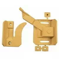 Verrou de persienne pélican PVC MPM blanc ral 9002 - FR3778