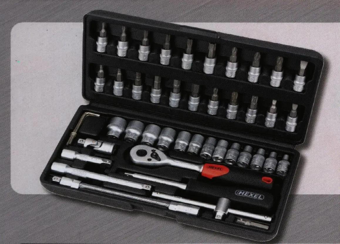Coffret de douilles HEXEL F46