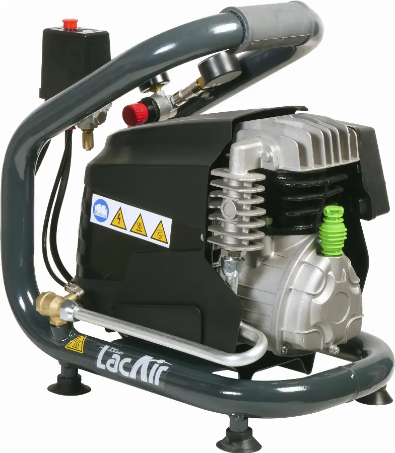 Compresseur portatif LACME COMPACT 18/3 18 m3/h monophasé 3 litres 10 bar - 461000