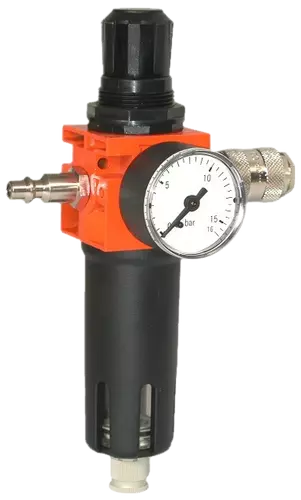 Filtre régulateur 1/4 raccords rapides 0-12 bars LACME - 473100