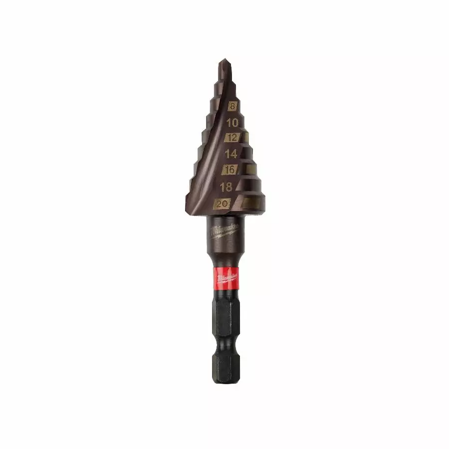 Foret étagé MILWAUKEE Shockwave Step drills - 4-20 / 2 mm - 48899263