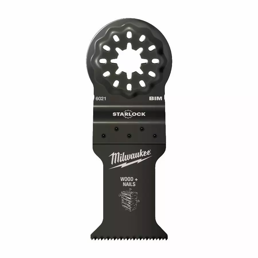 Lame multitool Bi-métal MILWAUKEE bois cloué - 35x42mm - 48906021