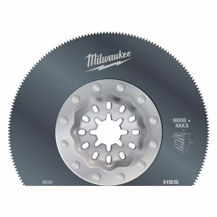Lame multitool MILWAUKEE segmentée - 85x20 mm - 48906038