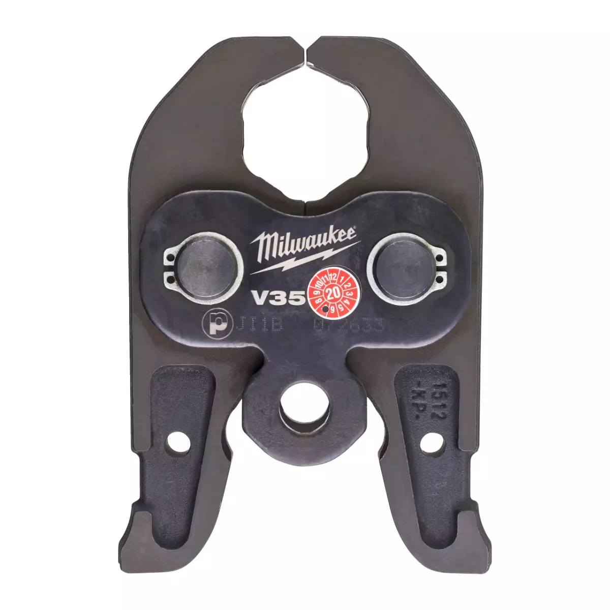 Mâchoire de sertissage J18-V35 pour plomberie - Diam. 35 mm - 1 pièce - MILWAUKEE - 4932430271