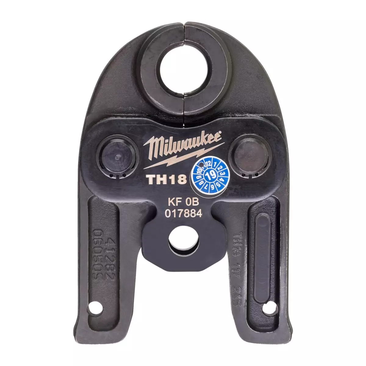 Mâchoire de sertissage J12-TH18 pour plomberie - Diam. 18 mm - 1 pièce - MILWAUKEE - 4932430278