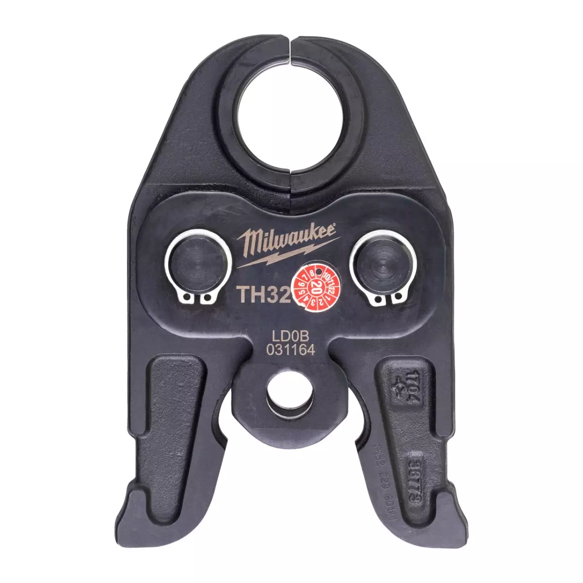 Mâchoire de sertissage J12-TH32 pour plomberie - Diam. 32 mm - 1 pièce - MILWAUKEE - 4932430285