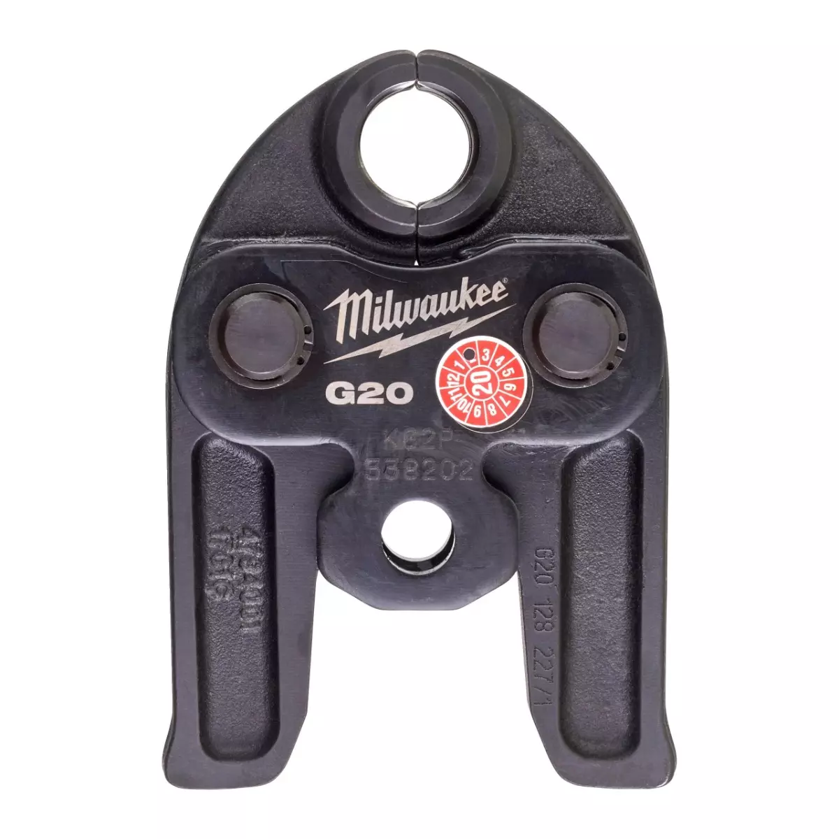 Mâchoire de sertissage J12-G20 pour plomberie - Diam. 20 mm - 1 pièce - MILWAUKEE - 4932464218