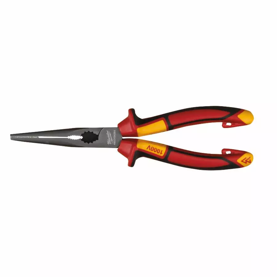 Pince bec long isolée MILWAUKEE 205 mm - 4932464564
