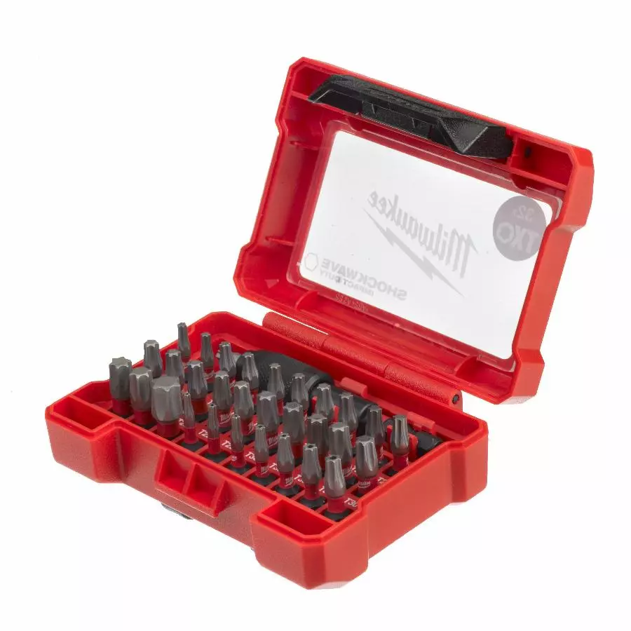 Coffret de 32 embouts MILWAUKEE Shockwave - 4932471586
