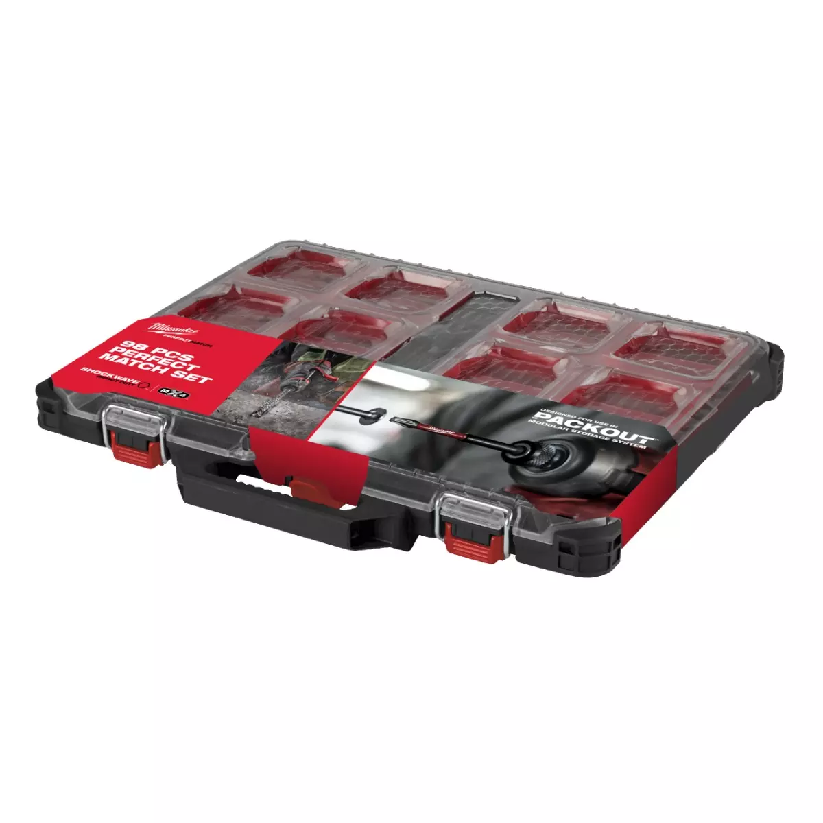 Set organisateur consommable 98 pcs PACKOUT™ - Milwaukee - 4932499760