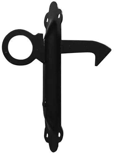 Arrêt de volet à paillette  Noir-[Dimensions:55mm]