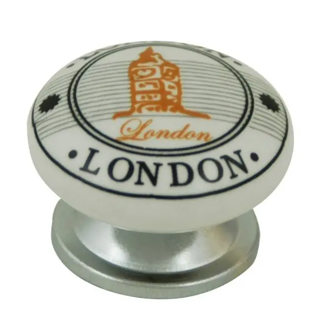 Bouton porcelaine LONDON   B0464/S