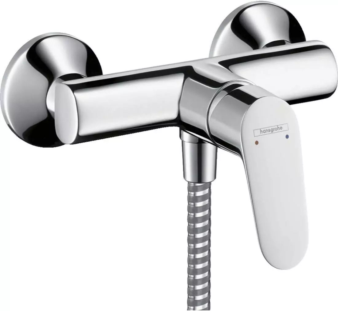 Mitigeur douche HANSGROHE Focus  C2 avec cartouche à 2 vitesses chromé - 31968000