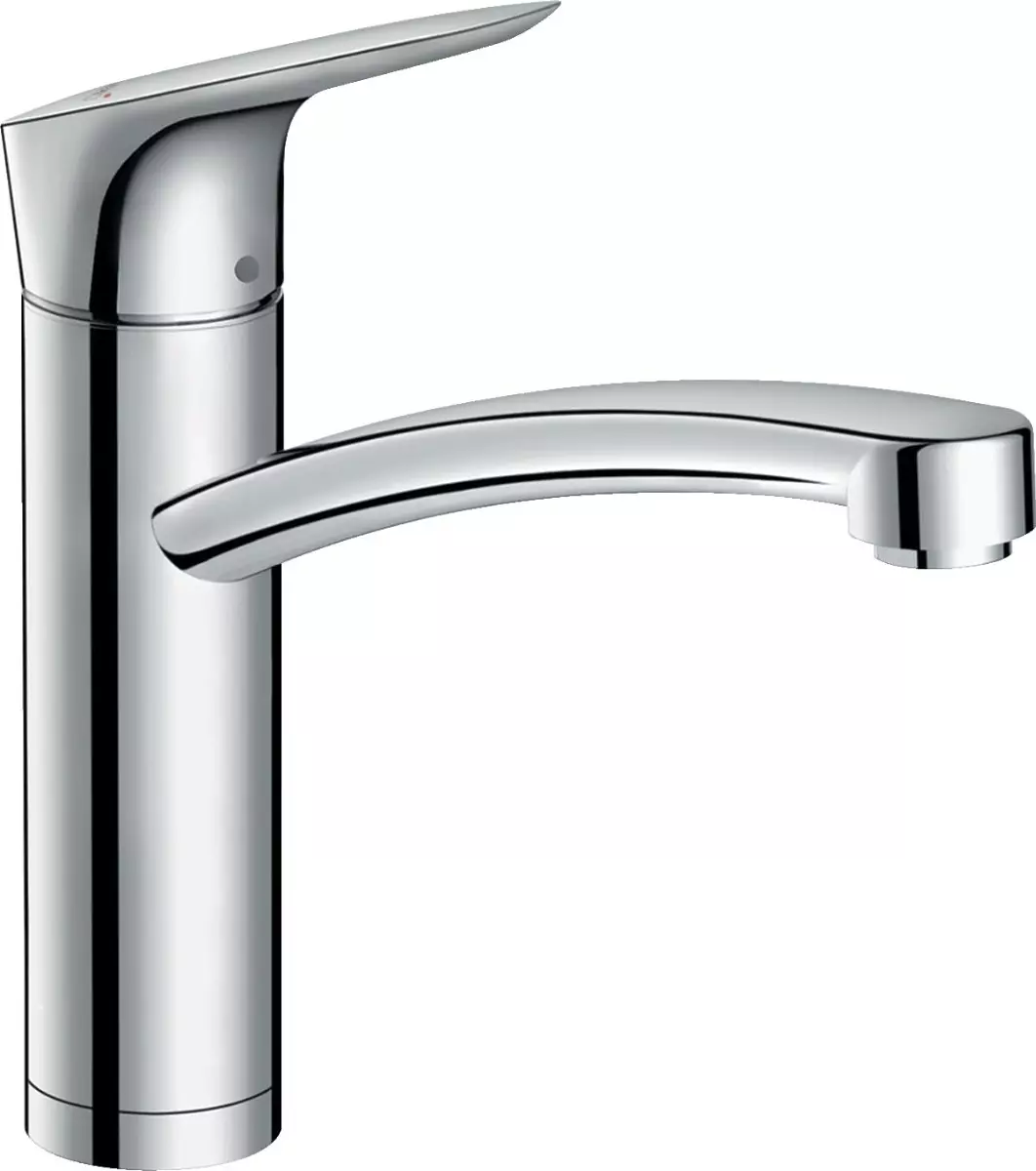 Mitigeur de cuisine HANSGROHE Logis M31 , installation devant une fenêtre, 1 jet chromé - 71833000